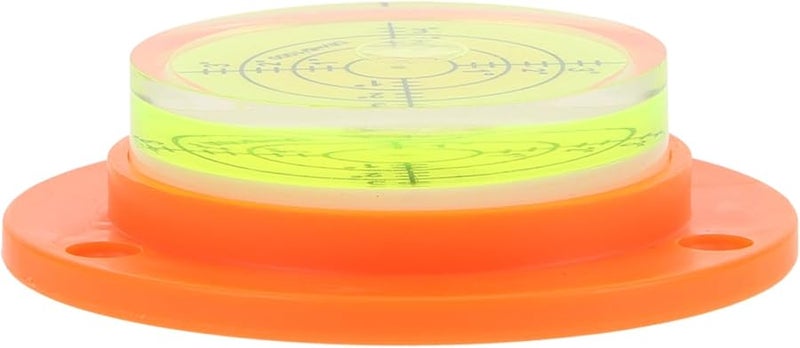 Precision Circular Bubble Level Tool with Base for Accurate Home Decoration and Furniture Installation - Image 1